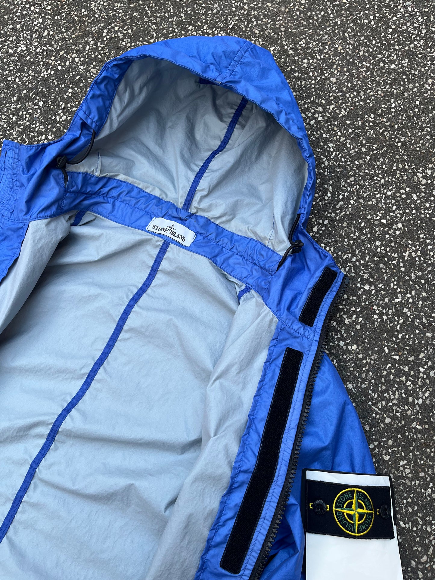 Stone Island Membrana 3L TC Jacket – Blue – Str. Medium