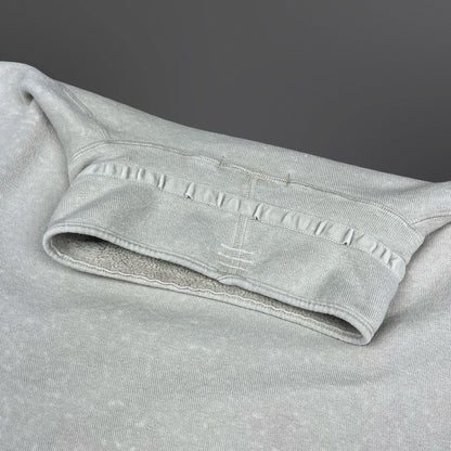 Stone Island Vintage Sweatshirt – Fleece Lined – 1999 – Grå – Str. Large fitter Medium