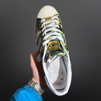 BAPE x adidas Superstar “Camo” – Str. 46