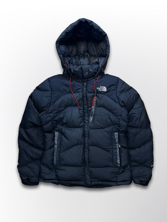 Brugt Vinterjakke Dunjakke The North Face Baltoro Summit Series 800 Hyvent Vind og Vandtæt Jakke i Sort S Small dame kvinde