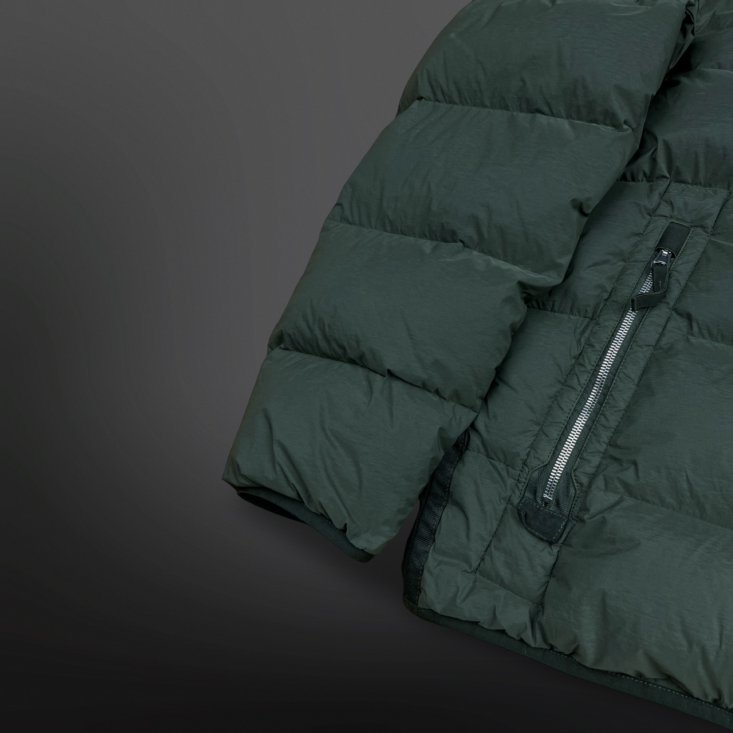 Stone Island Seamless Tunnel Nylon Down Jacket – Grøn – Str. XL