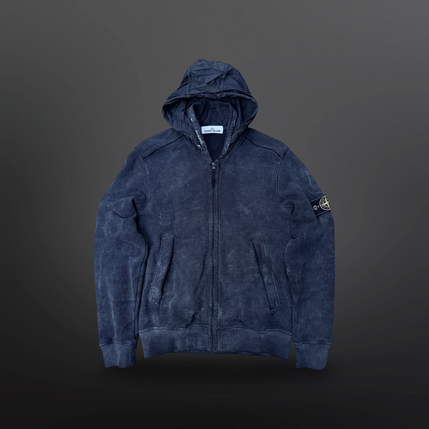 Stone Island Frost  Zip Hoodie – Medium