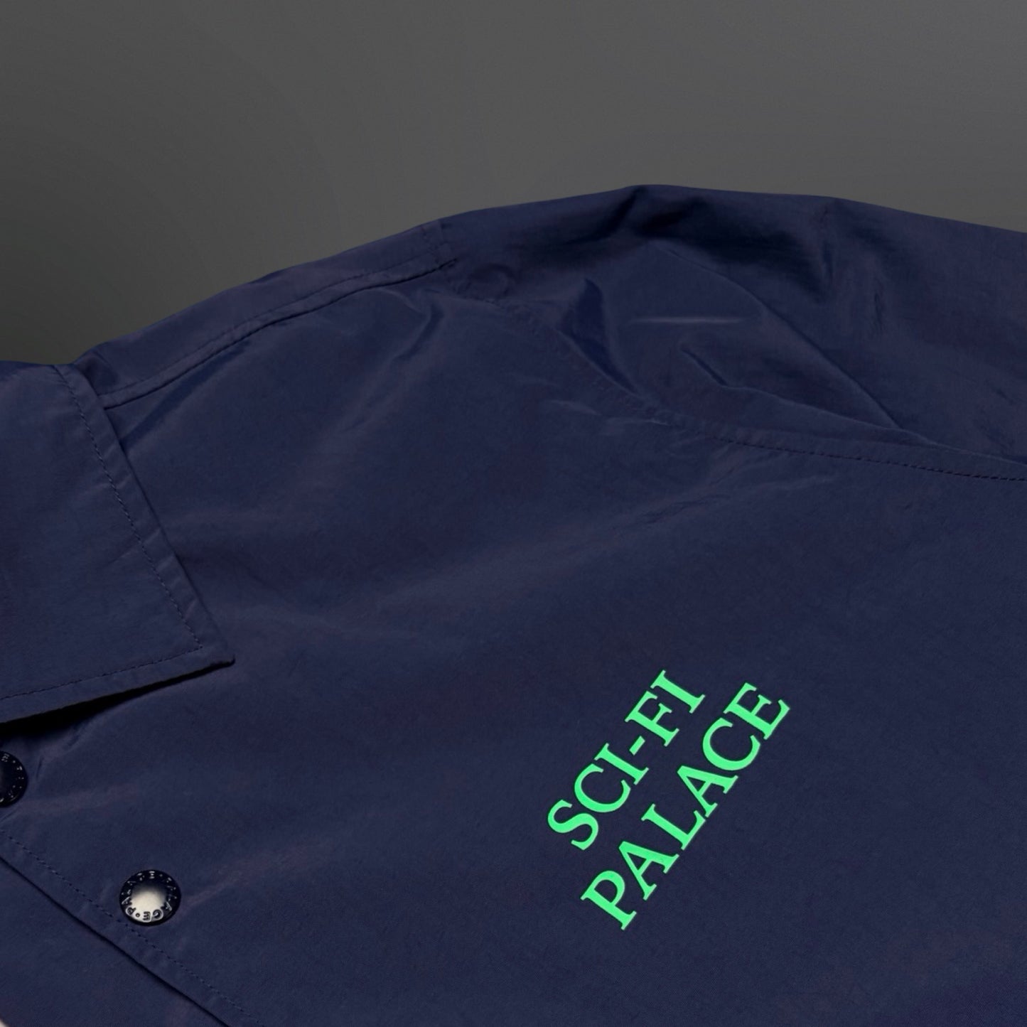 Palace Sci-Fi Fantasy Coach Jacket Navy – Medium