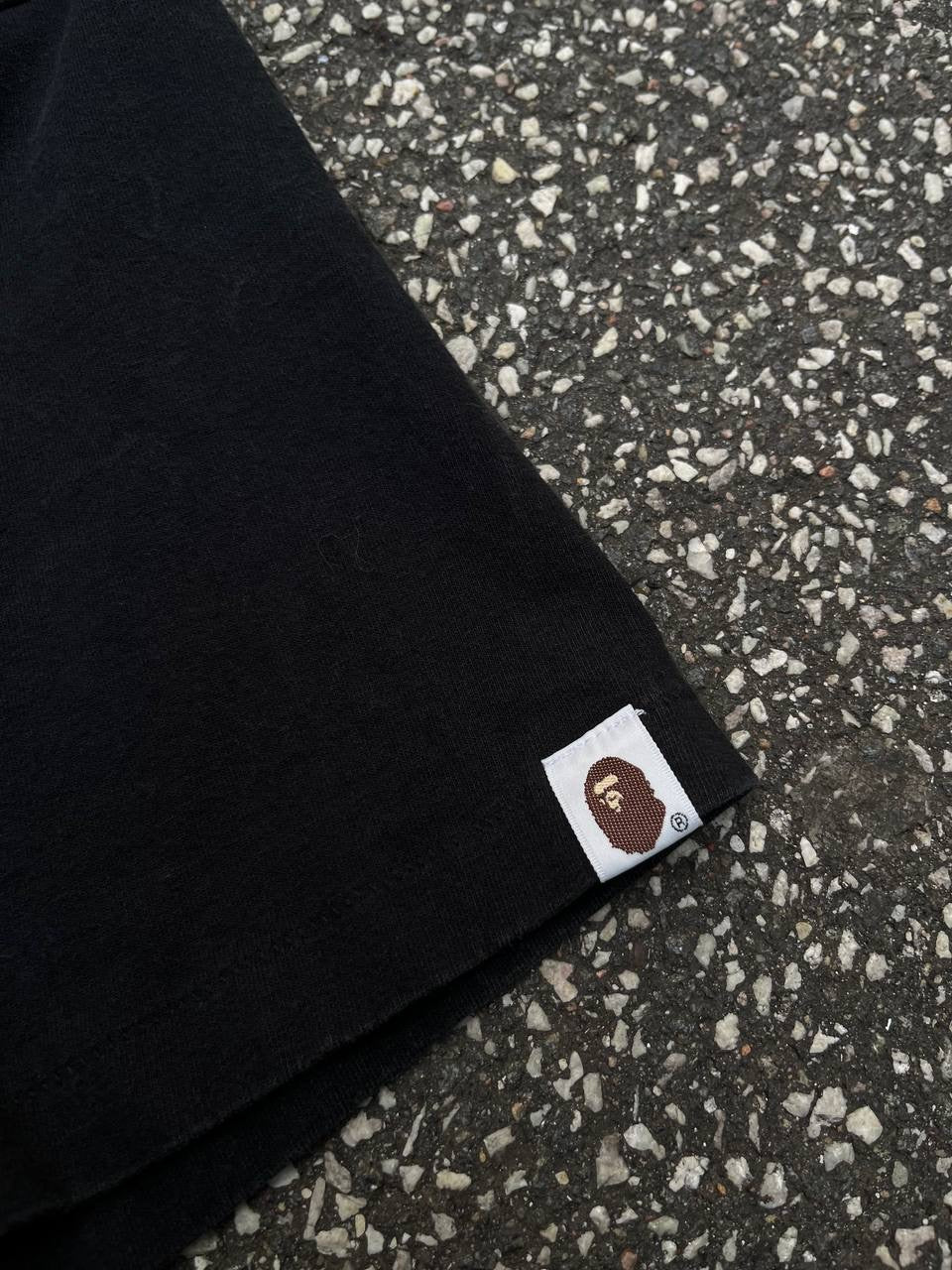 A Bathing Ape Bape T-Shirt Tee Sort Black XL