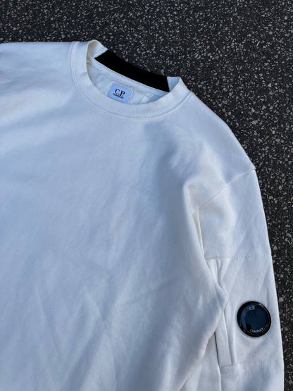 C.P. Company Sweatshirt Hvid L Large Brand New