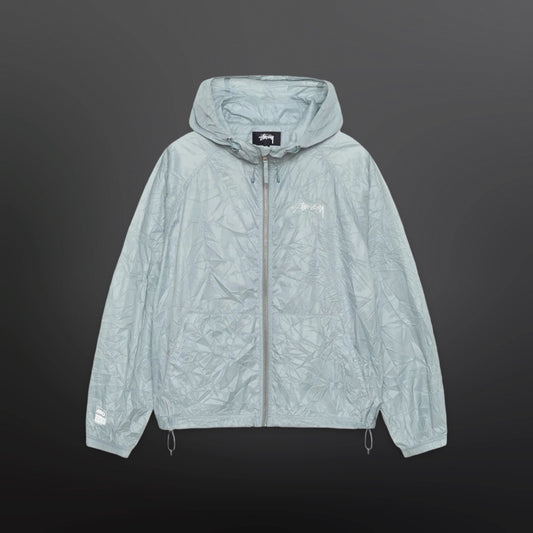 Stüssy Beach Wrinkled Nylon Shell – Slate (XL)