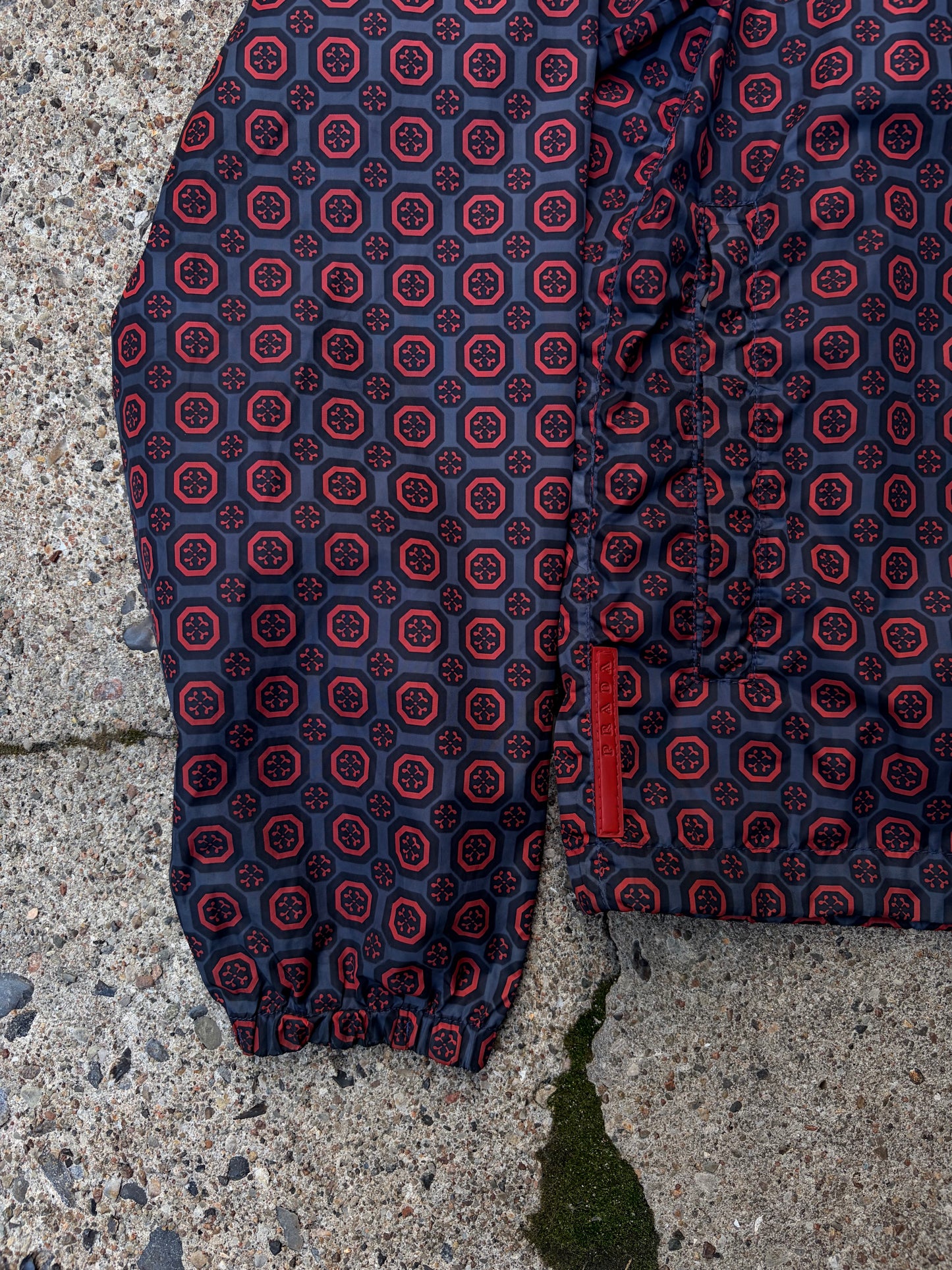 Prada Archive Patterned Nylon Jacket – Medium