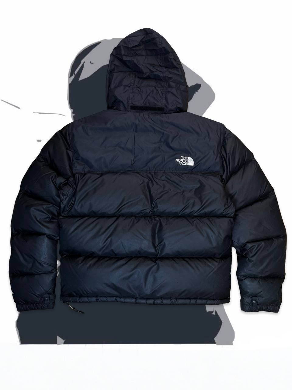 Brugt Used Dunjakke The North Face Nuptse 700 i sort M medium Dame kvinde