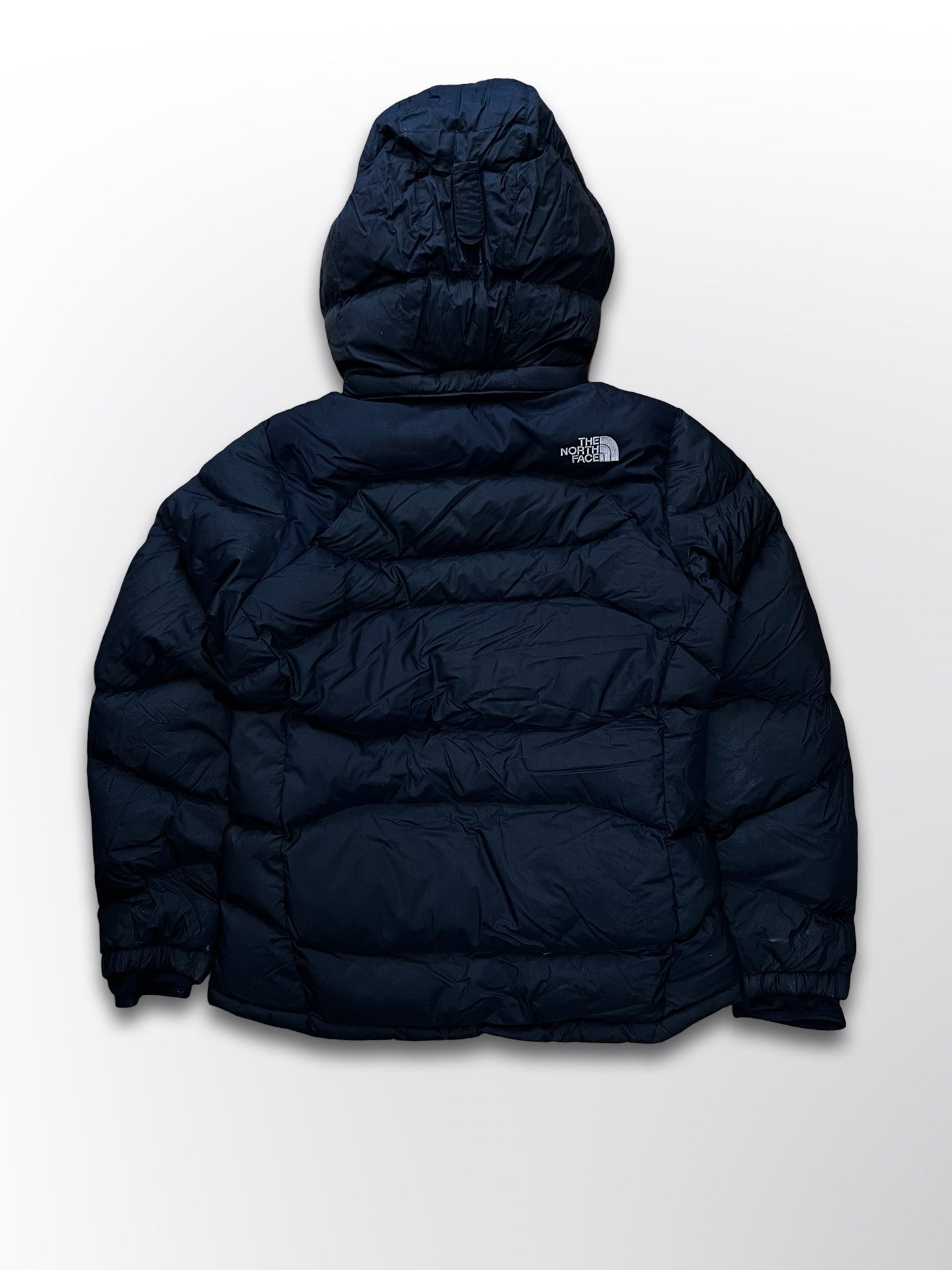 Brugt Vinterjakke Dunjakke The North Face Baltoro Summit Series 800 Hyvent Vind og Vandtæt Jakke i Sort S Small dame kvinde