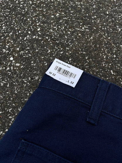 Carhartt WIP Single Knee Pant jeans Bukser i navy W32 L32 nye