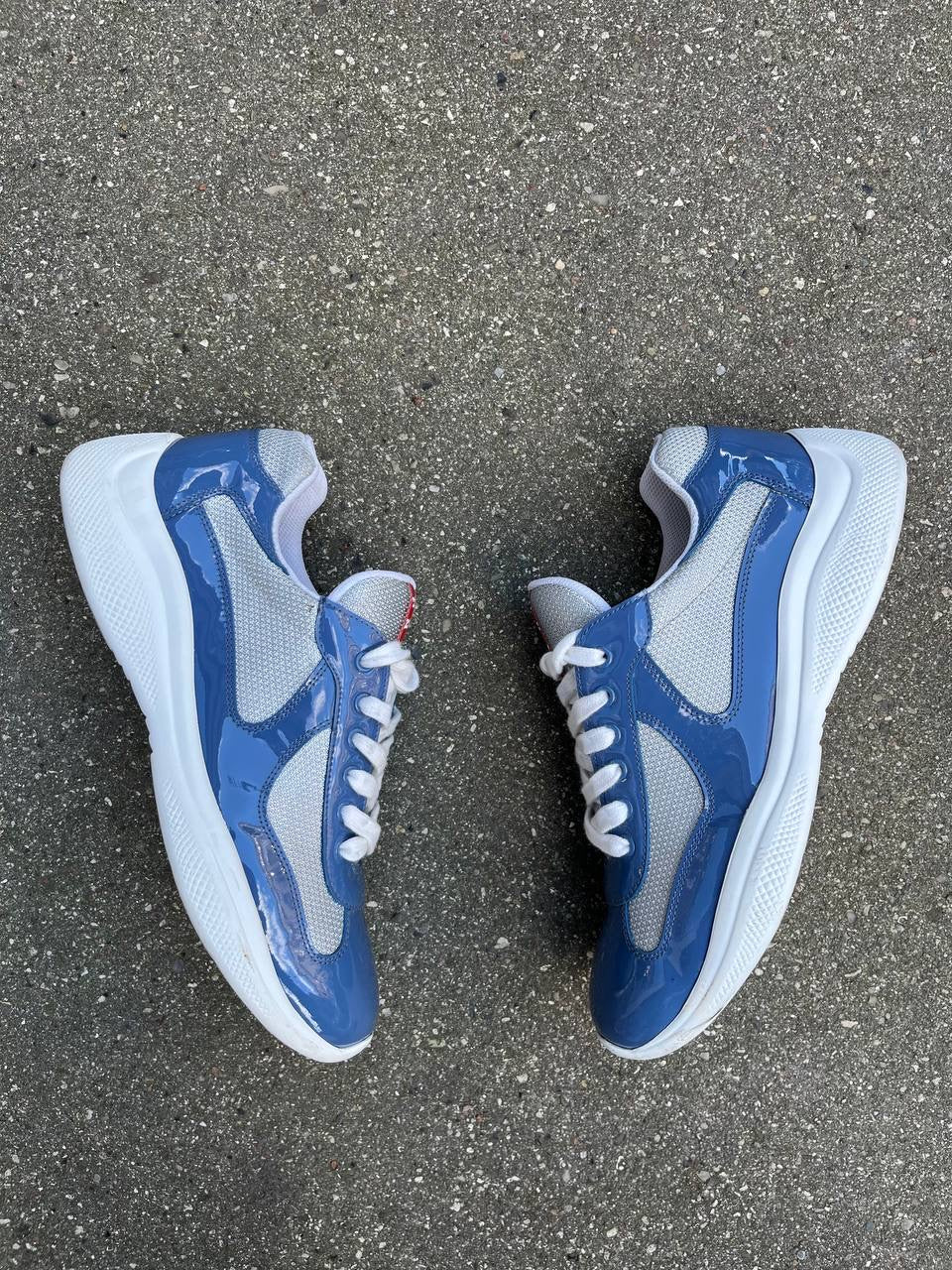 Prada Cup Sneakers 8,5 (43) Blå