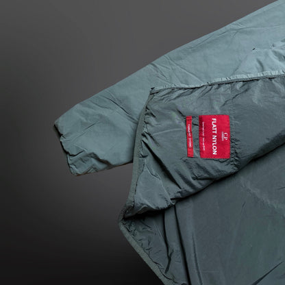 C.P. Company Flatt Nylon Hooded Jacket – Olive (54, fitter L–XL)
