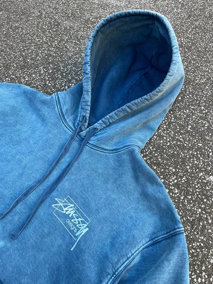 Stussy Died Hættetrøje Blå i Medium