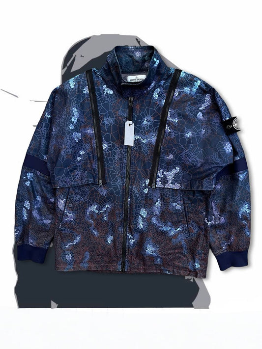 Vindbreaker Stone Island Heat Reactive Used Brugt Jakke Vest 2in1 Ice Jacket i L large