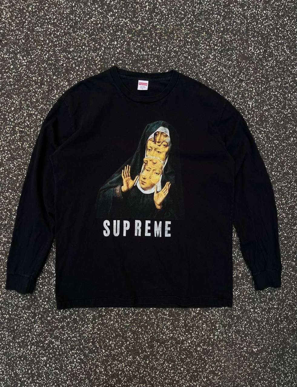 Supreme Long Sleeve SS17 Sort Black XL