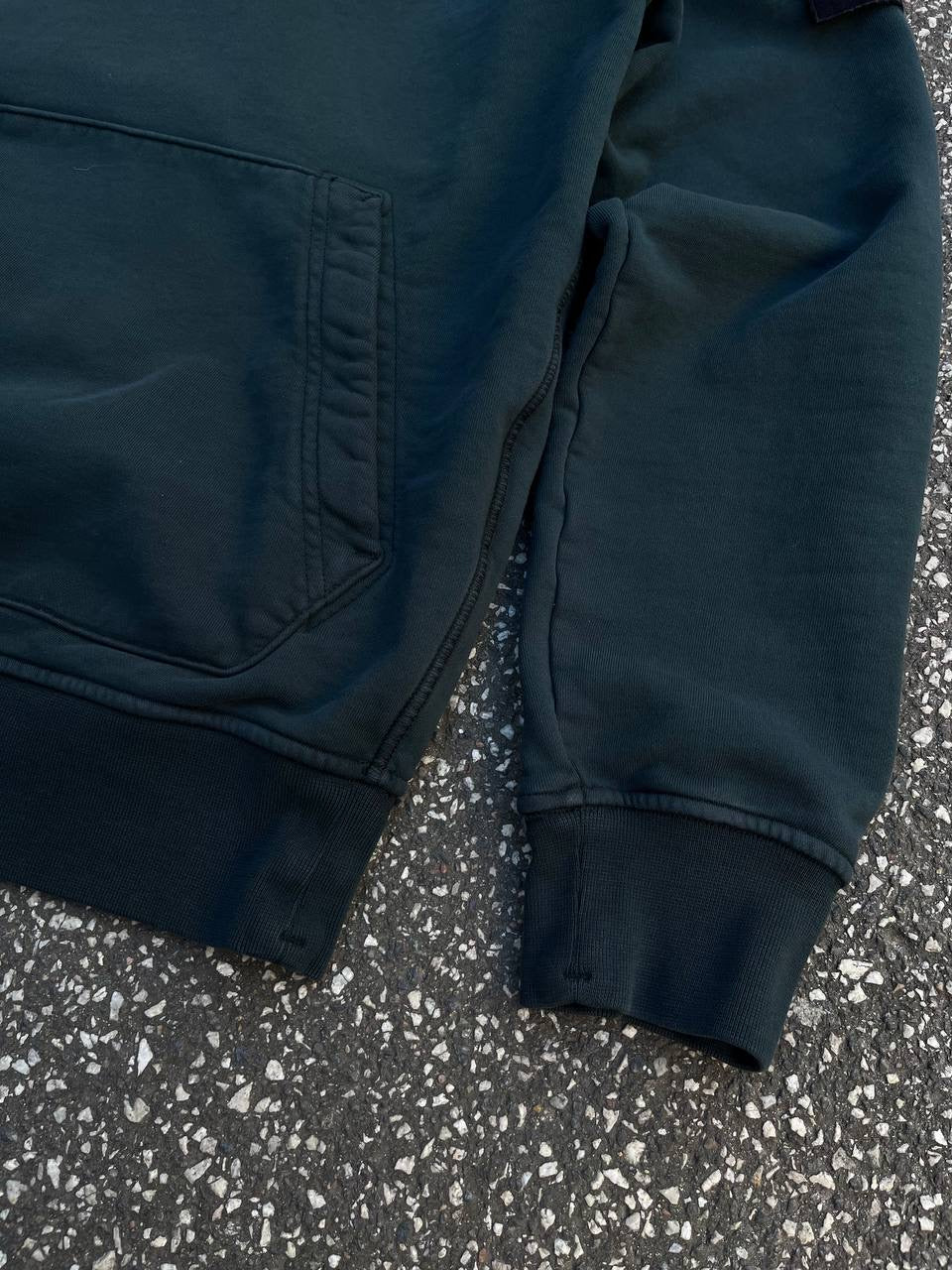Stone Island Hættetrøje Hoodie Mørkegrøn Green Large