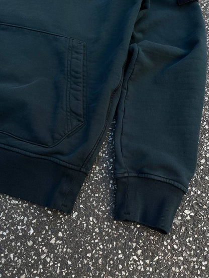 Stone Island Hættetrøje Hoodie Mørkegrøn Green Large