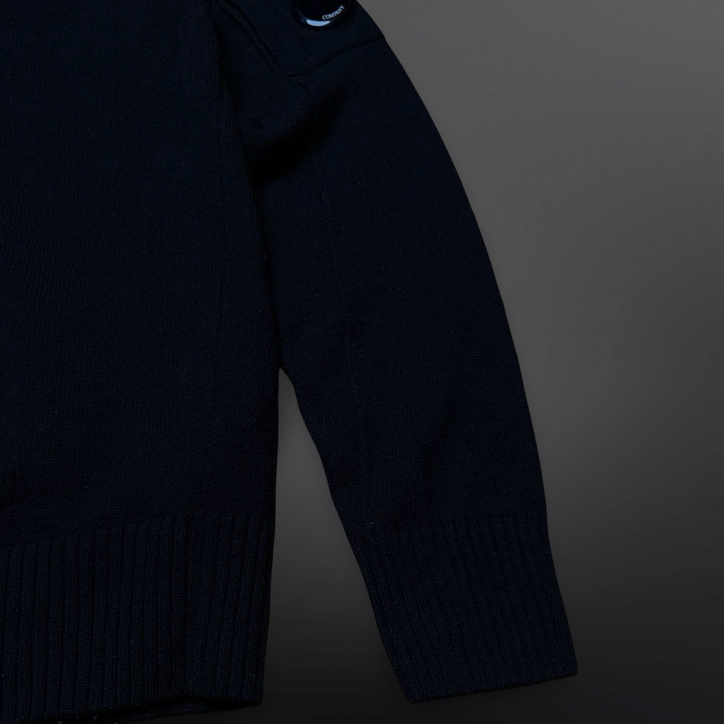 C.P. Company Uld Crewneck Sweater – Sort (Str. 52 / Large)