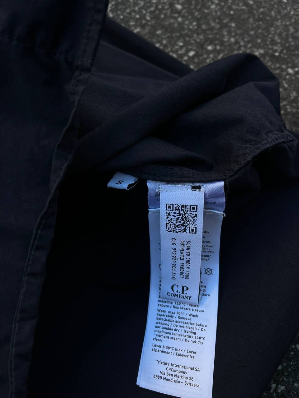 C.P.Company Overshirt Skjorte Navy Small