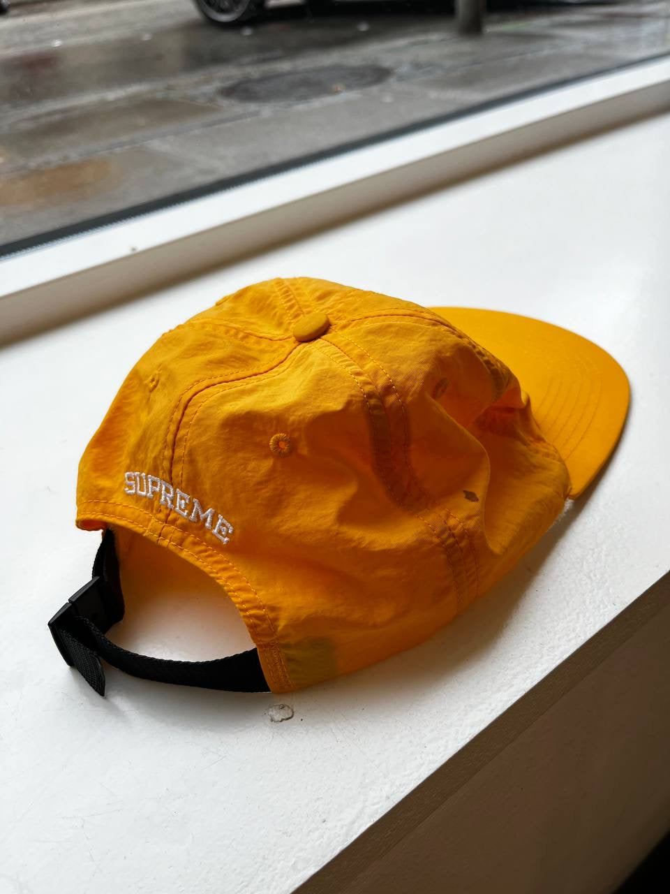 Supreme Survival Nylon 6-Panel Cap Orange