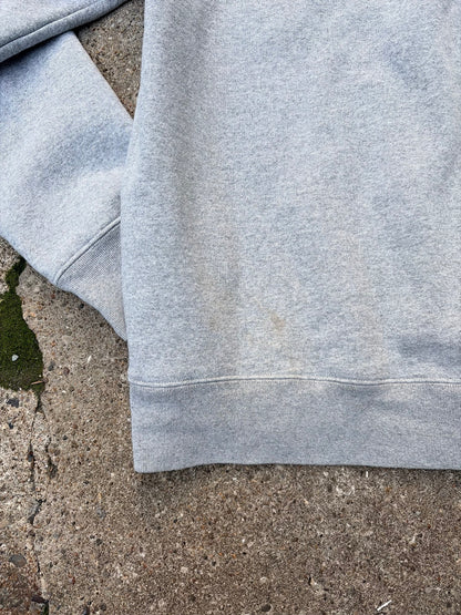 Supreme Kanji Logo Crewneck – Grey – Size Medium