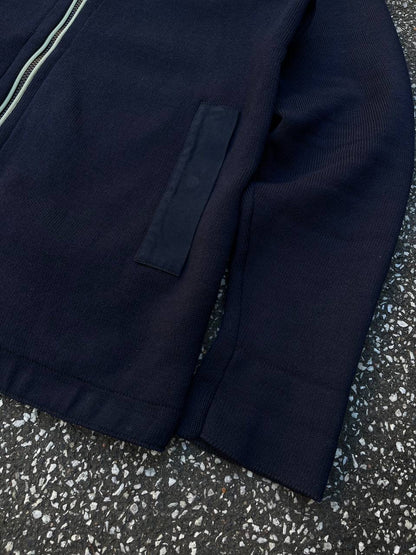 Stone Island Marina Night Glow Jacket Jakke Selvlysende Lumina XL i Navy Mørkeblå Brugt Used