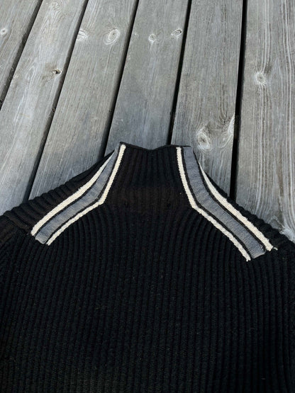 Vintage wool zip-sweater stone island fra 2005 M medium - supersaelger