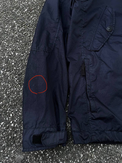 Stone Island Jakke Regnjakke Membrana 3L TC Navy Marineblå XL Brugt Used