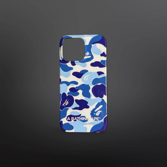 A Bathing Ape ABC Camo MagSafe iPhone Case – Blue – iPhone 16 Pro Max