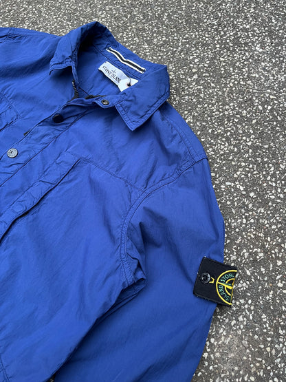 Stone Island Let Jakke Blå Str. XL fitter M