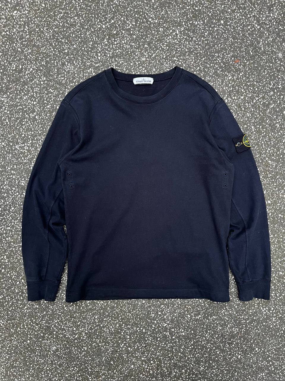 Stone Island sweatshirt i mørkeblå L large