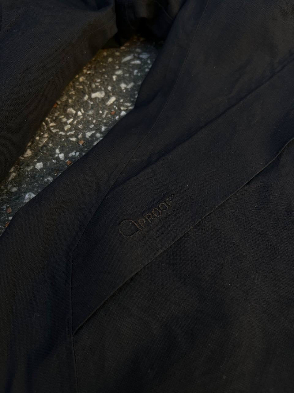 Haglöfs Haglofs Regnjakke Waterproof Gore-Tex Raincoat M Medium Dame Unisex Sort Brugt Used