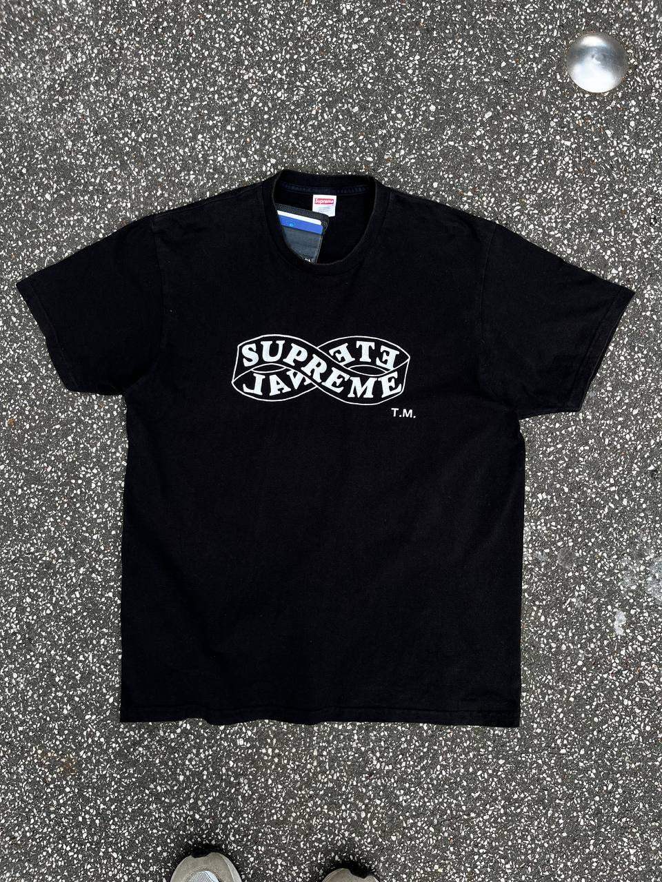 Supreme T-Shirt Black Sort L Large