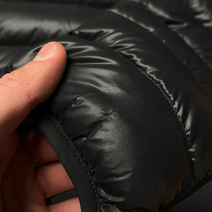 Prada Dunjakke – Sort Størrelse Large (IT Tg. 56)