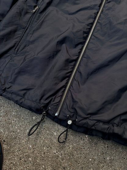 Prada Reversible Hooded Jacket – Black / Grey – XL