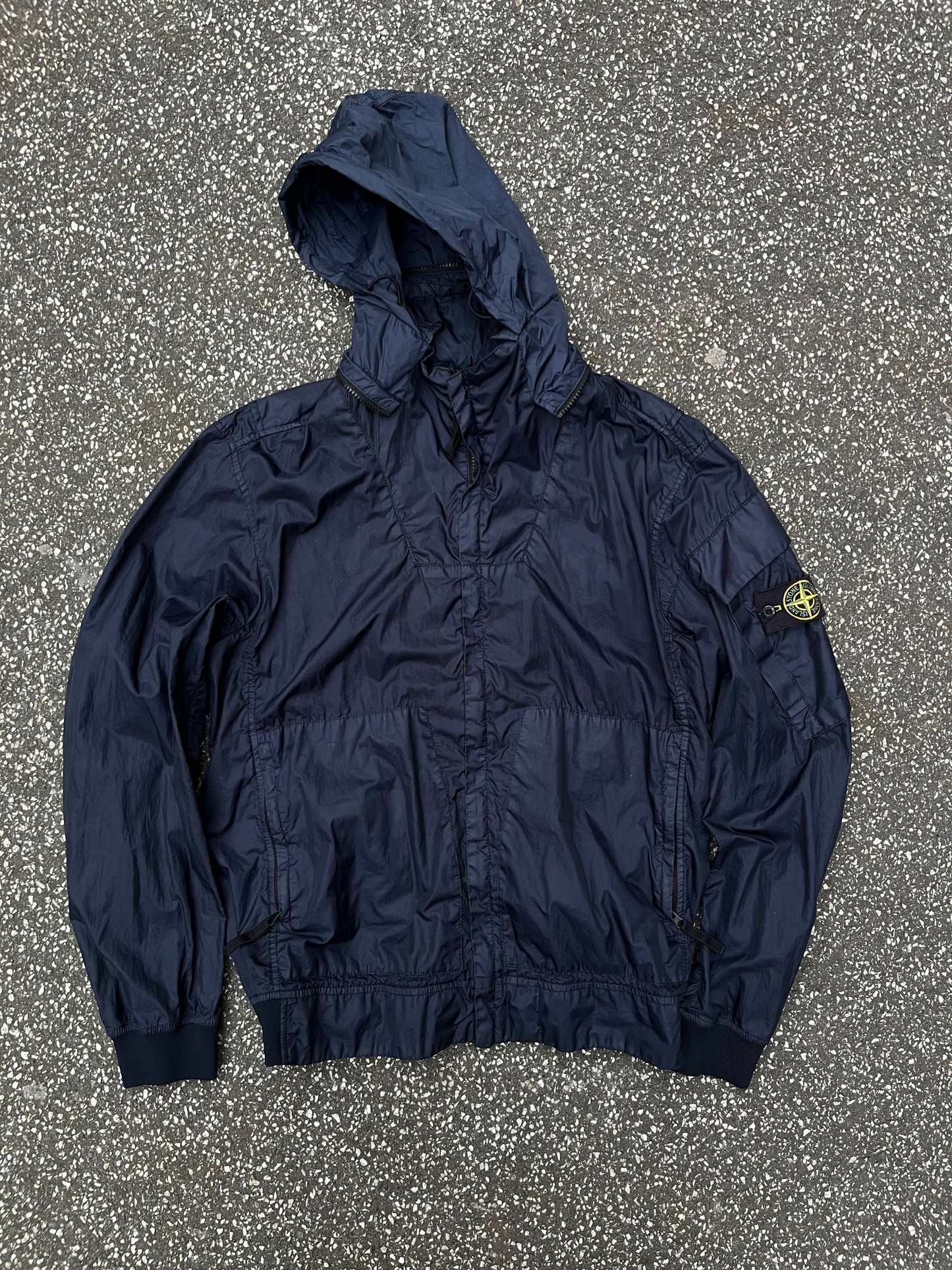 Stone Island Membrana 3L TC Windbreaker – Navy Str. XL, fitter L