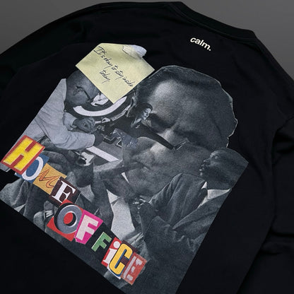 Calm Longsleeve Sweatshirt – Sort M Medium Sort