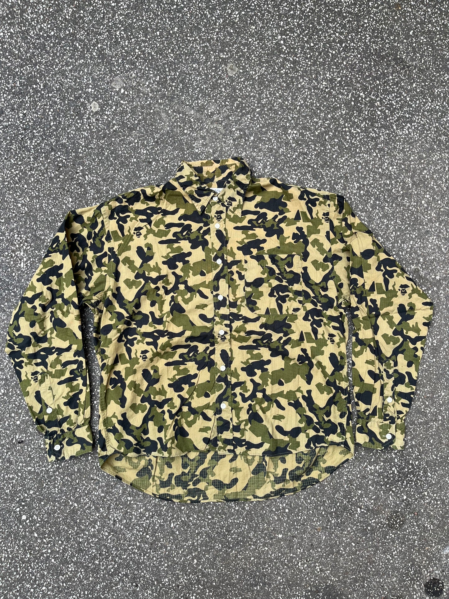 A Bathing Ape BAPE 1st Camo Ripstop Shirt – Vintage Japan