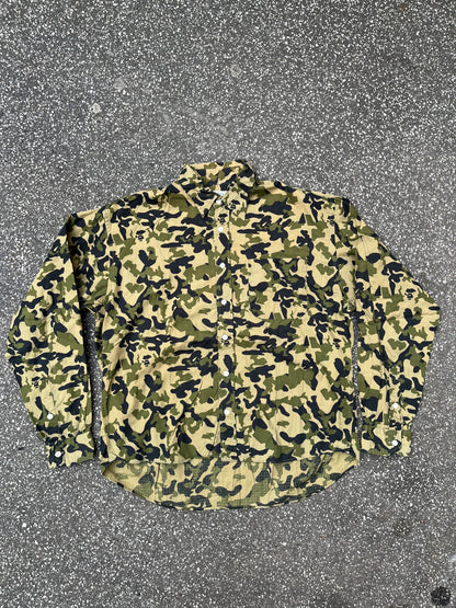 A Bathing Ape BAPE 1st Camo Ripstop Shirt – Vintage Japan