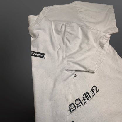 Supreme T-Shirt No More Shit Tee – White M Medium