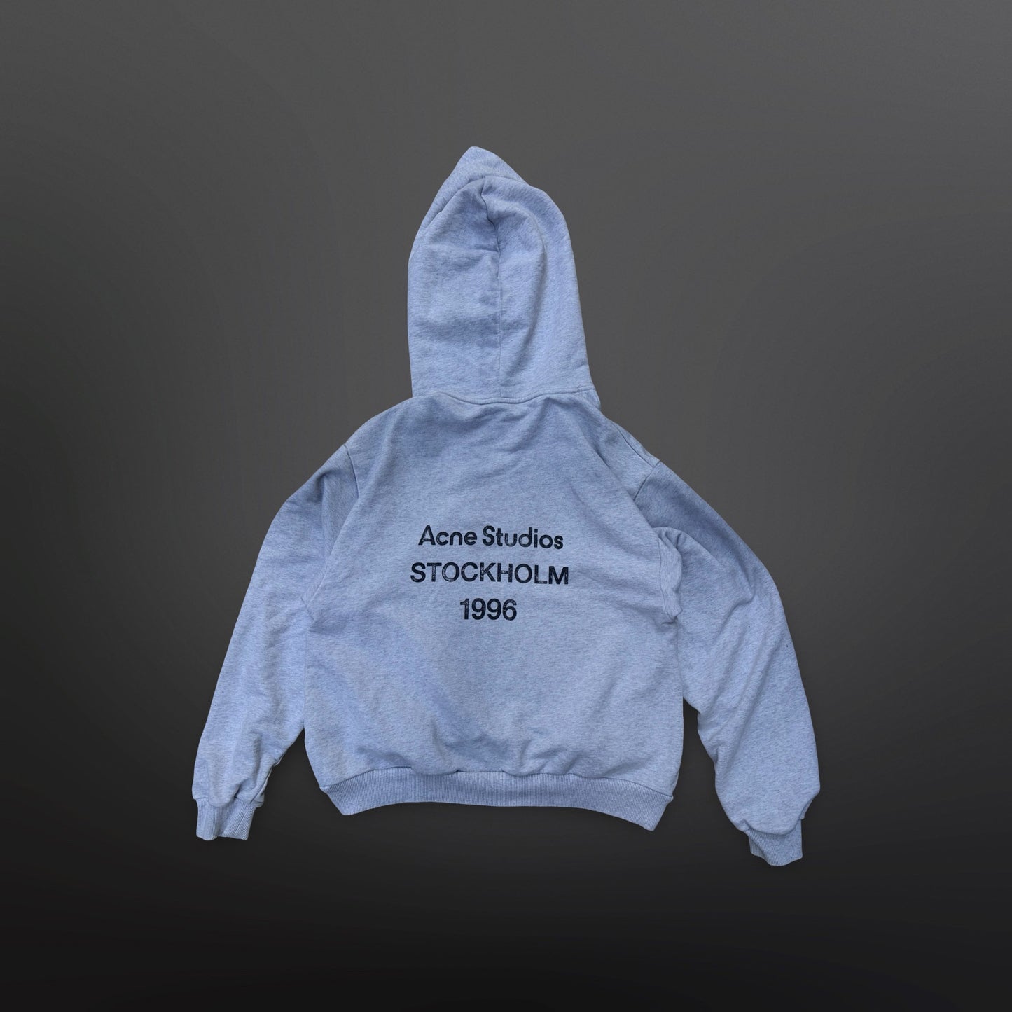 Acne Studios Stockholm 1996 Hoodie – Grey – Str. S / fitter M