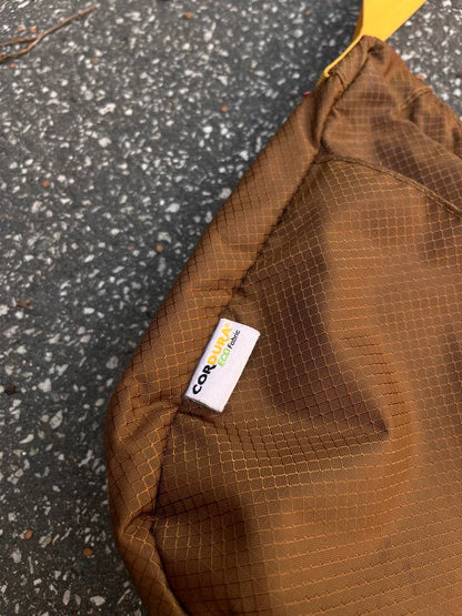 Supreme Messenger Box Logo SS22 Brun Brown Bag Shoulder Bag Sling Bag Skuldertaske