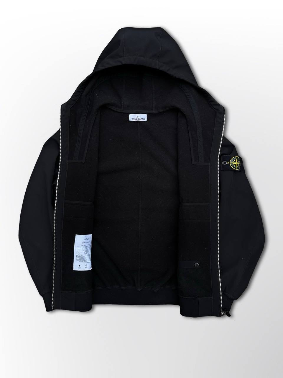 Stone Island Soft Shell R i Sort Medium