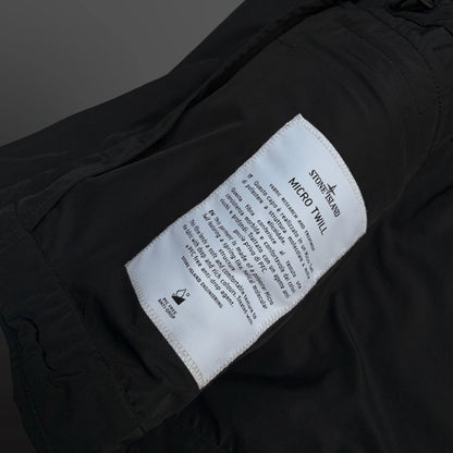 Stone Island Micro Twill Jakke – Sort (Large)