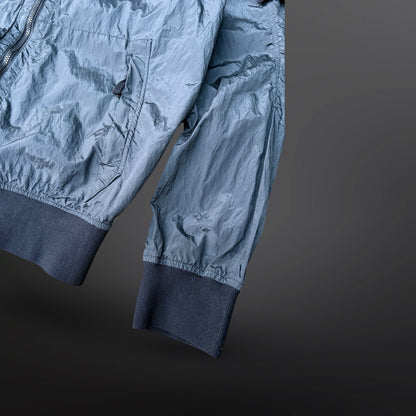 Stone Island Nylon Metal Watro Jakke Windbreaker Sommerjakke – Large Grøn