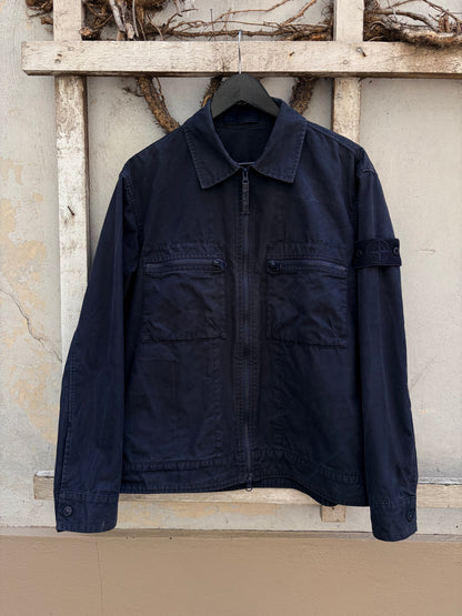 Stone Island O-Ventile Ghost Piece Jacket – Navy – Str. M