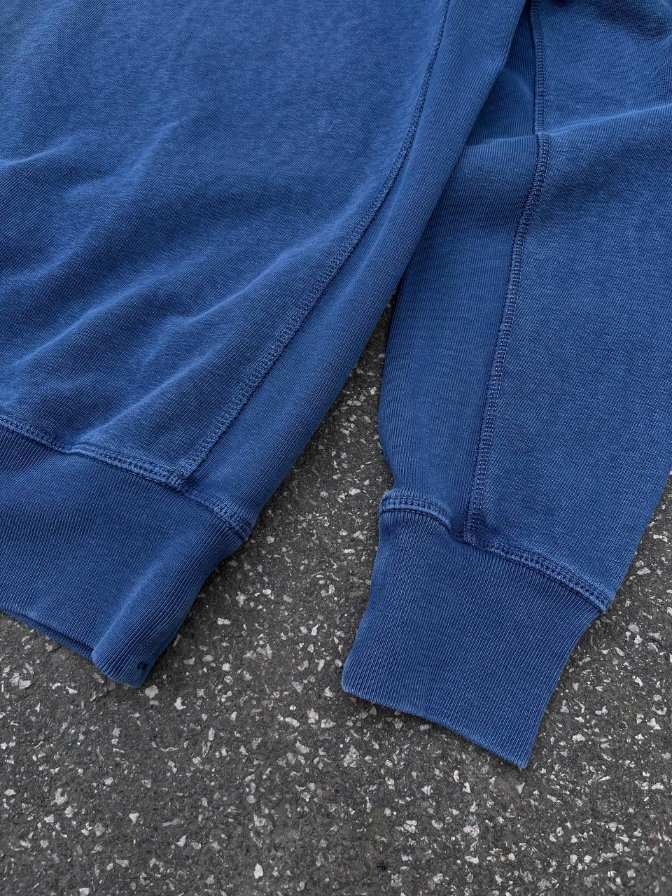Stone Island Sweatshirt Crew Neck Vintage Fit Navy Marineblå XL Brugt Used
