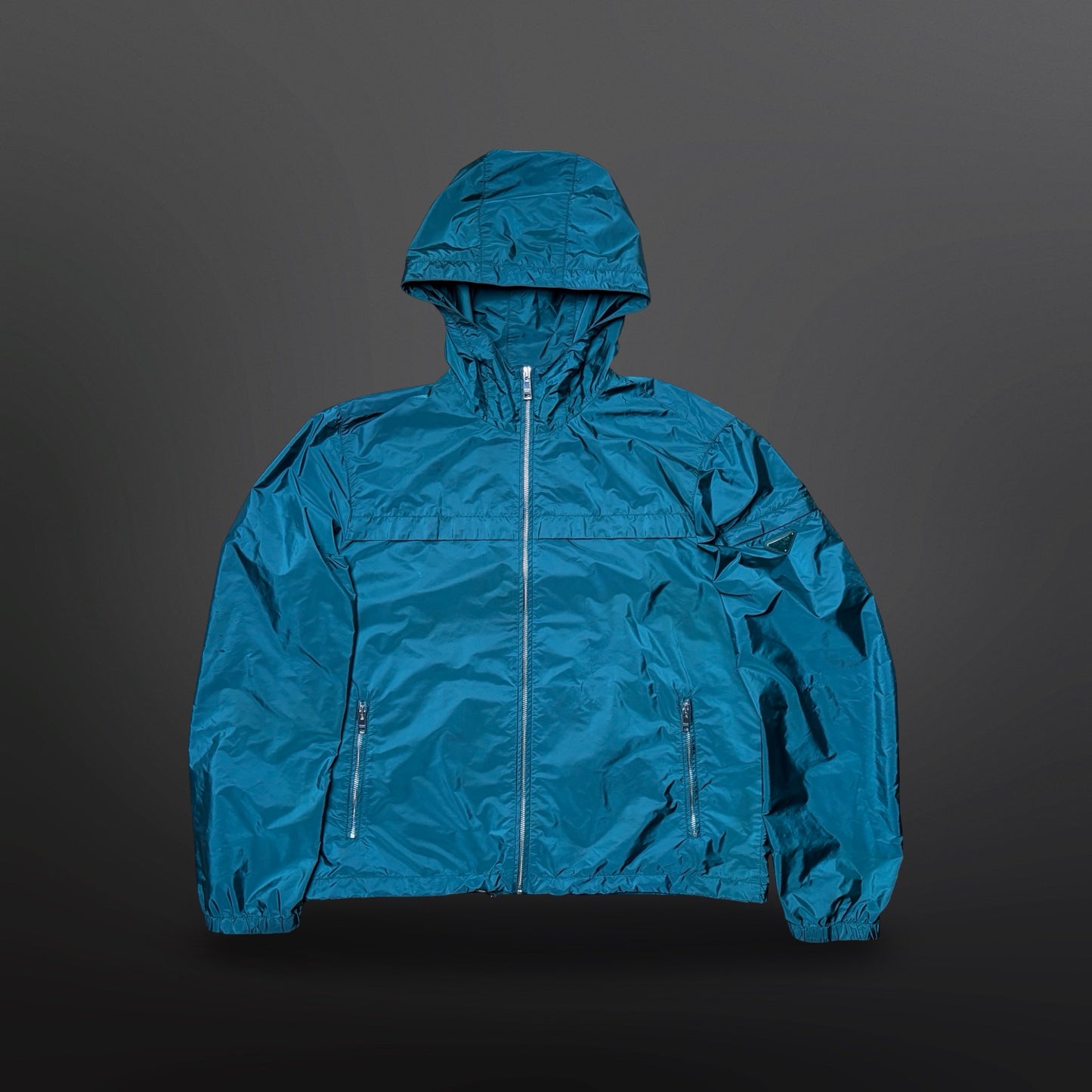 Prada Nylon Jacket – Grøn – Str. 58 (L-XL)