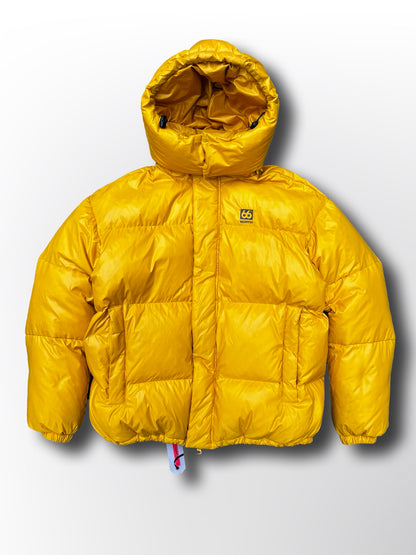 66 North dunjakke puffer vinter jakke i M medium gul