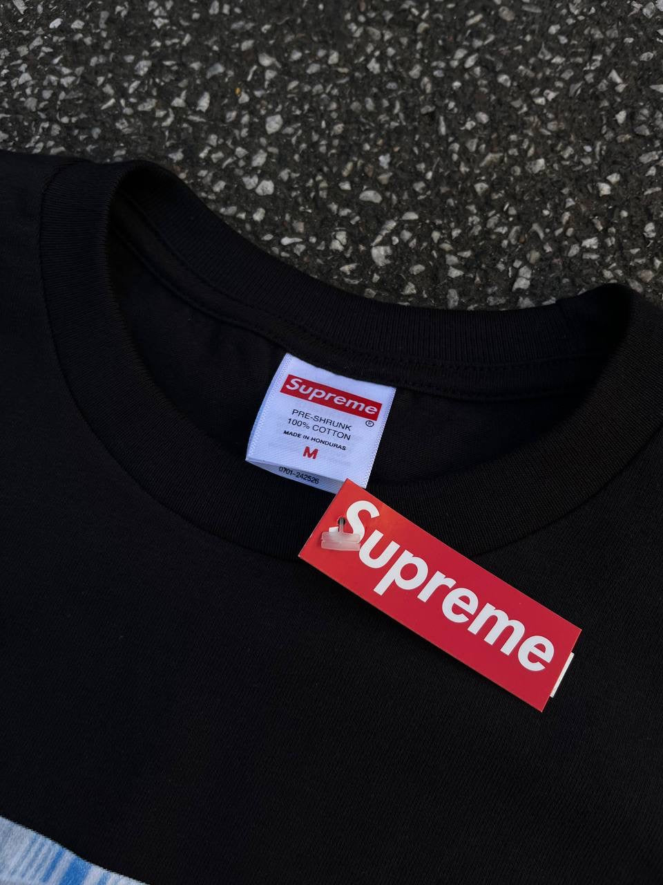 Supreme T-shirt Pancake i Sort M medium Tee Helt ny Brand New